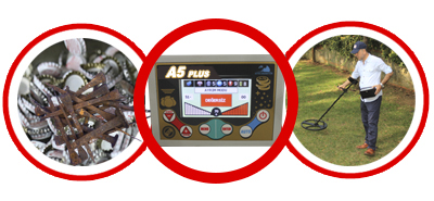 A5 Plus Altın Arama Dedektörü 5 Altın arama cihazı